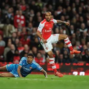 Theo Walcott's Stunning Goal: Arsenal's Victory Against Sunderland, Premier League 2014-15 Theo Walcott's Stunning Goal: Arsenal's Victory Against Sunderland, Premier League 2014-15