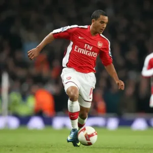 Theo Walcott's Thrilling 4:4 Showdown: Arsenal vs. Tottenham Hotspur, Barclays Premier League, Emirates Stadium (2008) Theo Walcott's Thrilling 4:4 Showdown: Arsenal vs. Tottenham Hotspur, Barclays Premier League, Emirates Stadium (2008)