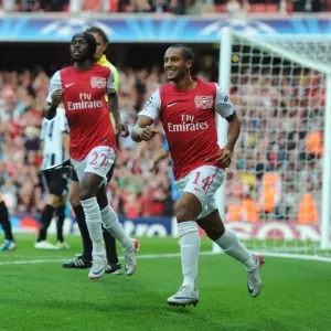 Theo Walcott's Thrilling Goal: Arsenal's Winning Moment in 2011-12 Champions League Play-Off vs Udinese