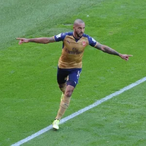 Theo Walcott's Thrilling Goal: Arsenal's Triumph over Leicester City (2015/16) Theo Walcott's Thrilling Goal: Arsenal's Triumph over Leicester City (2015/16)