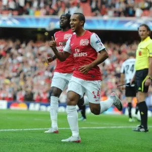Theo Walcott's Thrilling Goal: Kickstarting Arsenal's Champions League Victory (2011-12)