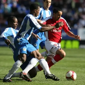 Theo Walcott's Unforgettable Game: Arsenal's 4-1 Victory Over Wigan Athletic Theo Walcott's Unforgettable Game: Arsenal's 4-1 Victory Over Wigan Athletic