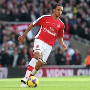 Theos Walcotts Siegs Tor: Arsenal 2-1 Manchester United, Barclays Premier League, Emirates Stadion (08/11/08)