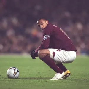 Thierry Henry in Action: Arsenal vs. Wigan Athletic in Carling League Cup Semifinal, 2005 Thierry Henry in Action: Arsenal vs. Wigan Athletic in Carling League Cup Semifinal, 2005