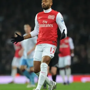 Thierry Henry in Action: Arsenal vs. Aston Villa, FA Cup 2011-12