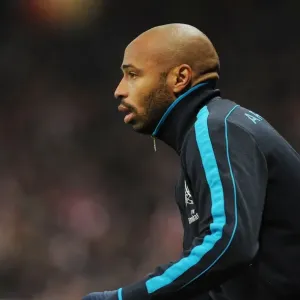 Thierry Henry in Action: Arsenal vs. Aston Villa, FA Cup 2011-12 - Emirates Stadium