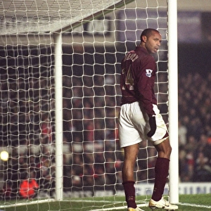 Thierry Henry in Action: A Bittersweet Night at Highbury - Arsenal vs Wigan Athletic, Carling League Cup Semifinal