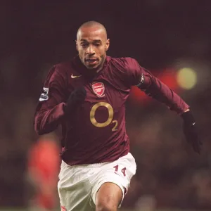 Thierry Henry (Arensal). Arsenal 0: 2 Chelsea. FA Premier League