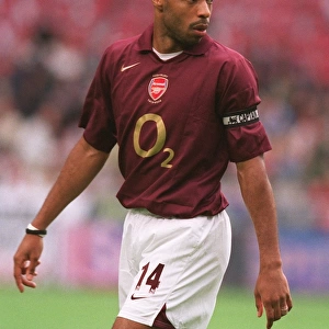 Thierry Henry (Arsenal). Arsenal 2: 1 Porto. The Amsterdam Tournament