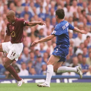 Thierry Henry (Arsenal) Asier Del Horno (Chelsea). Chelsea 1: 0 Arsenal