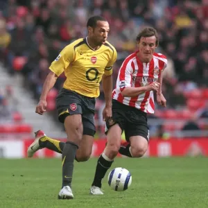 Thierry Henry (Arsenal) Dean Whitehead (Sunderland)