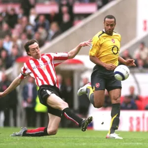 Thierry Henry Print - Stadium of Light, 1/5/2006 Thierry Henry Print - Stadium of Light, 1/5/2006