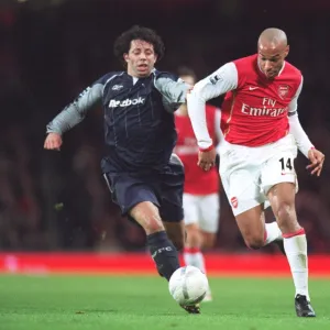 Thierry Henry (Arsenal) Ivan Campo (Bolton)