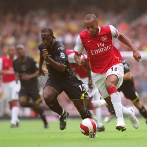 Thierry Henry (Arsenal) Lloyd Dowley (Watford)