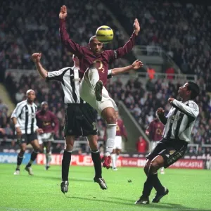 Thierry Henry (Arsenal) Noberto Solano (Newcastle United)