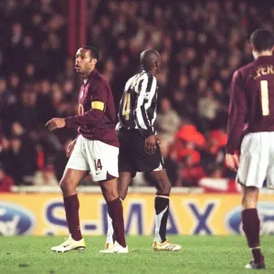 Thierry Henry and Patrick Vieira Print, Arsenal 2:0 Juventus Thierry Henry and Patrick Vieira Print, Arsenal 2:0 Juventus