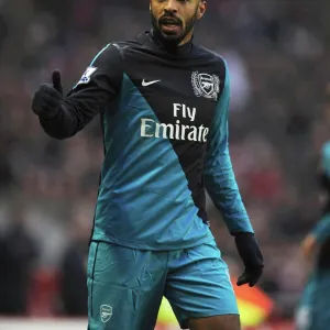 Thierry Henry (Arsenal). Sunderland 1: 2 Arsenal. Barclays Premier League