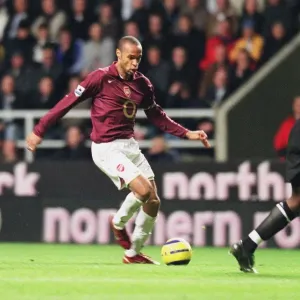 Thierry Henry (Arsenal) Titus Bramble (Newcastle United)
