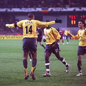 Thierry Henry: Arsenal's All-Time Record Goalscorer - 2nd Goal vs. Sparta Prague (186 Goals)