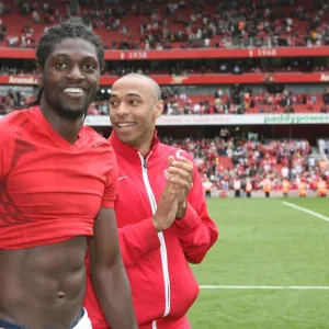 Thierry Henry and Emmanuel Adebayor (Arsenal)