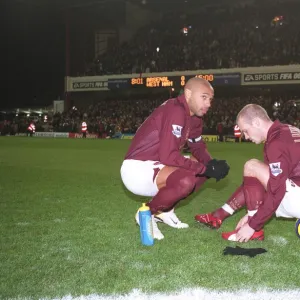 Thierry Henry and Freddie Ljungberg (Arsenal). Arsenal 2: 3 West Ham United