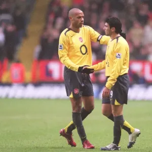 Thierry Henry and Jose Reyes: Victory at The Valley - Arsenal's 1-0 Win Over Charlton Athletic, 26/12/05 Thierry Henry and Jose Reyes: Victory at The Valley - Arsenal's 1-0 Win Over Charlton Athletic, 26/12/05