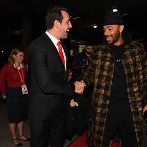 Thierry Henry Reunites with Edu at Arsenal: Arsenal FC vs Crystal Palace, Premier League 2019-20