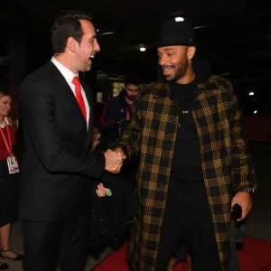 Thierry Henry Reunites with Edu at Arsenal: Arsenal FC vs Crystal Palace, Premier League 2019-20