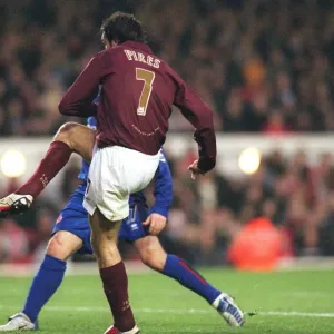 Thierry Henry scores his 2nd goal Arsenals 3rd. Arsenal 7: 0 Middlesbrough