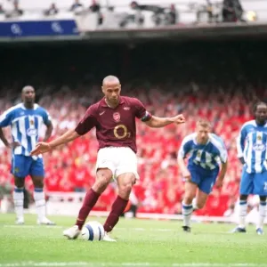 Thierry Henry Scores 4th Goal Print