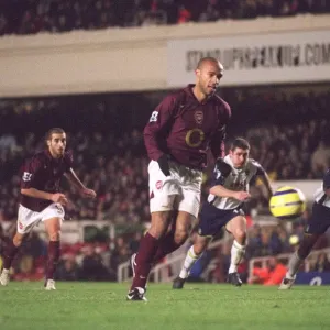 Thierry Henry Scores from the Penalty Spot Print