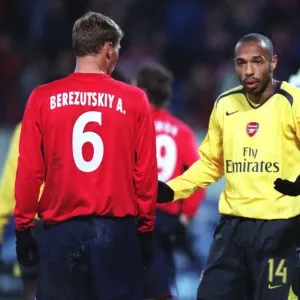 Thierry Henry in shock after goal ruled out, Print Thierry Henry in shock after goal ruled out, Print