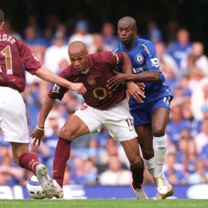 Thierry Henry vs. William Gallas: Reigniting the Rivalry - Chelsea vs. Arsenal FA Premier League Showdown, 2005 Thierry Henry vs. William Gallas: Reigniting the Rivalry - Chelsea vs. Arsenal FA Premier League Showdown, 2005