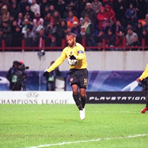 Thierry Henry's Disallowed Goal: Arsenal's Heartbreak in Champions League Clash with CSKA Moscow, October 17, 2006