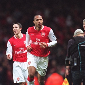 Thierry Henry's Double: Arsenal's 2-1 Victory Over Manchester United, FA Premiership, Emirates Stadium (01/21/07)