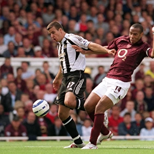 Thierry Henry's Double: Arsenal's Triumph Over Newcastle United in the FA Premier League, Highbury, 2005