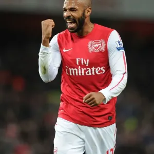 Thierry Henry's Epic FA Cup Goal Celebration: Arsenal vs. Leeds United (2011-12)