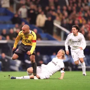Thierry Henry's Iconic Goal: Arsenal's Historic 1-0 Victory over Real Madrid in the Champions League, 2006