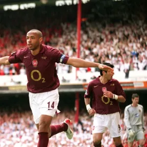 Thierry Henry Print: Arsenal's Third Goal