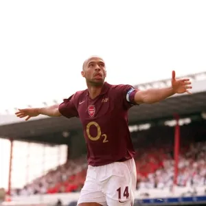 Print of Thierry Henry's Goal Against Tottenham Hotspur, 2006
