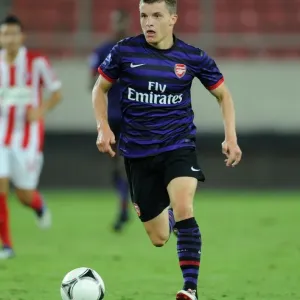 Thomas Eisfeld (Arsenal). Olympiacos U19 2: 0 Arsenal U19. NextGen Series Thomas Eisfeld (Arsenal). Olympiacos U19 2: 0 Arsenal U19. NextGen Series