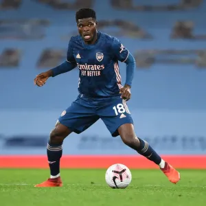 Thomas Partey in Action: 2020-21 Premier League - Manchester City vs. Arsenal (Behind Closed Doors)