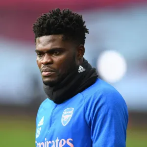 Thomas Partey in Action: 2021 Premier League - Arsenal vs. Aston Villa (Behind Closed Doors)