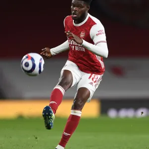 Thomas Partey in Action: Arsenal vs Everton, Premier League 2020-21