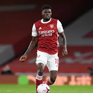 Thomas Partey in Action: Arsenal vs Leicester City (Behind Closed Doors) - 2020-21 Premier League