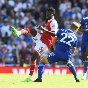 Thomas Partey in Action: Arsenal vs Leicester City, Premier League 2022-23 Thomas Partey in Action: Arsenal vs Leicester City, Premier League 2022-23