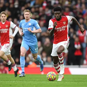 Thomas Partey in Action: Arsenal vs Manchester City, Premier League 2021-22