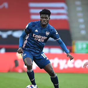 Thomas Partey in Action: Arsenal vs Sheffield United - 2021 Premier League (Behind Closed Doors)