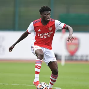 Thomas Partey in Action: Arsenal's Pre-Season Clash against Millwall