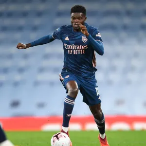 Thomas Partey in Action: Manchester City vs. Arsenal, 2020-21 Premier League - Behind Closed Doors